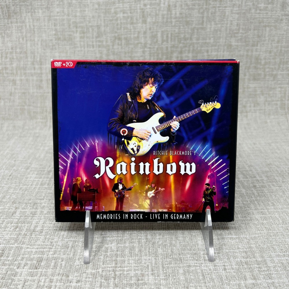 Ritchie Blackmore's Rainbow Memories in Rock Live in Germany DVD 2CD Set 2016